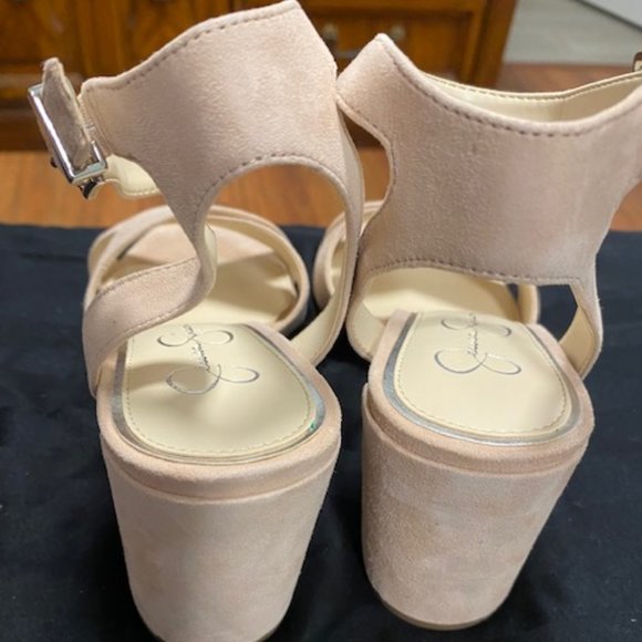 Jessica Simpson Shoes Jessica Simpson Nude Blush Strappy Heels